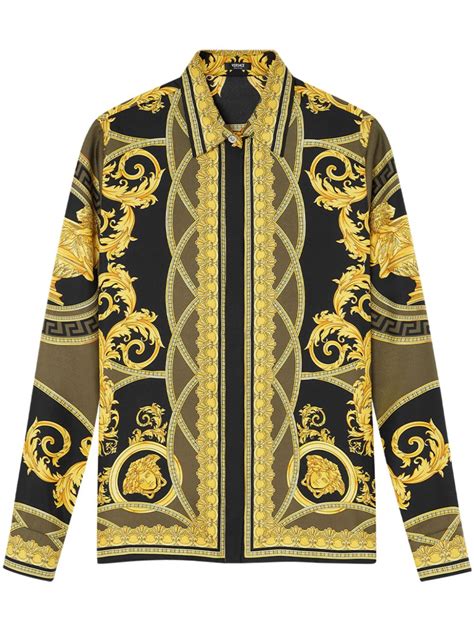 Versace La Coupe Des Dieux Silk Shirt 